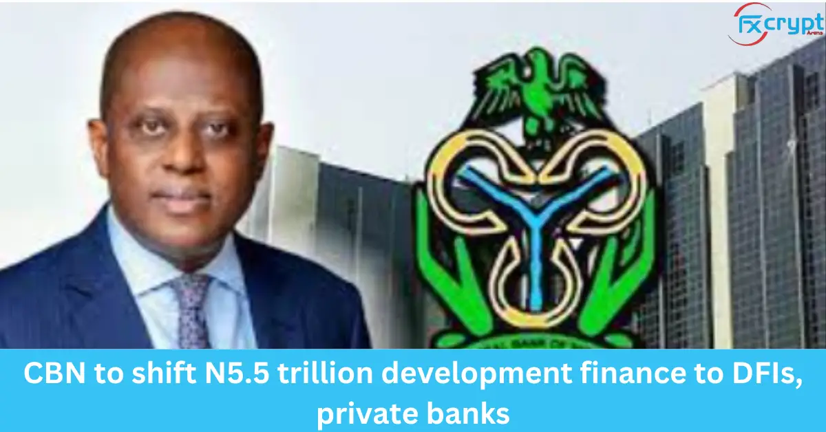 CBN to shift N5.5 trillion development finance to DFIs, private banks